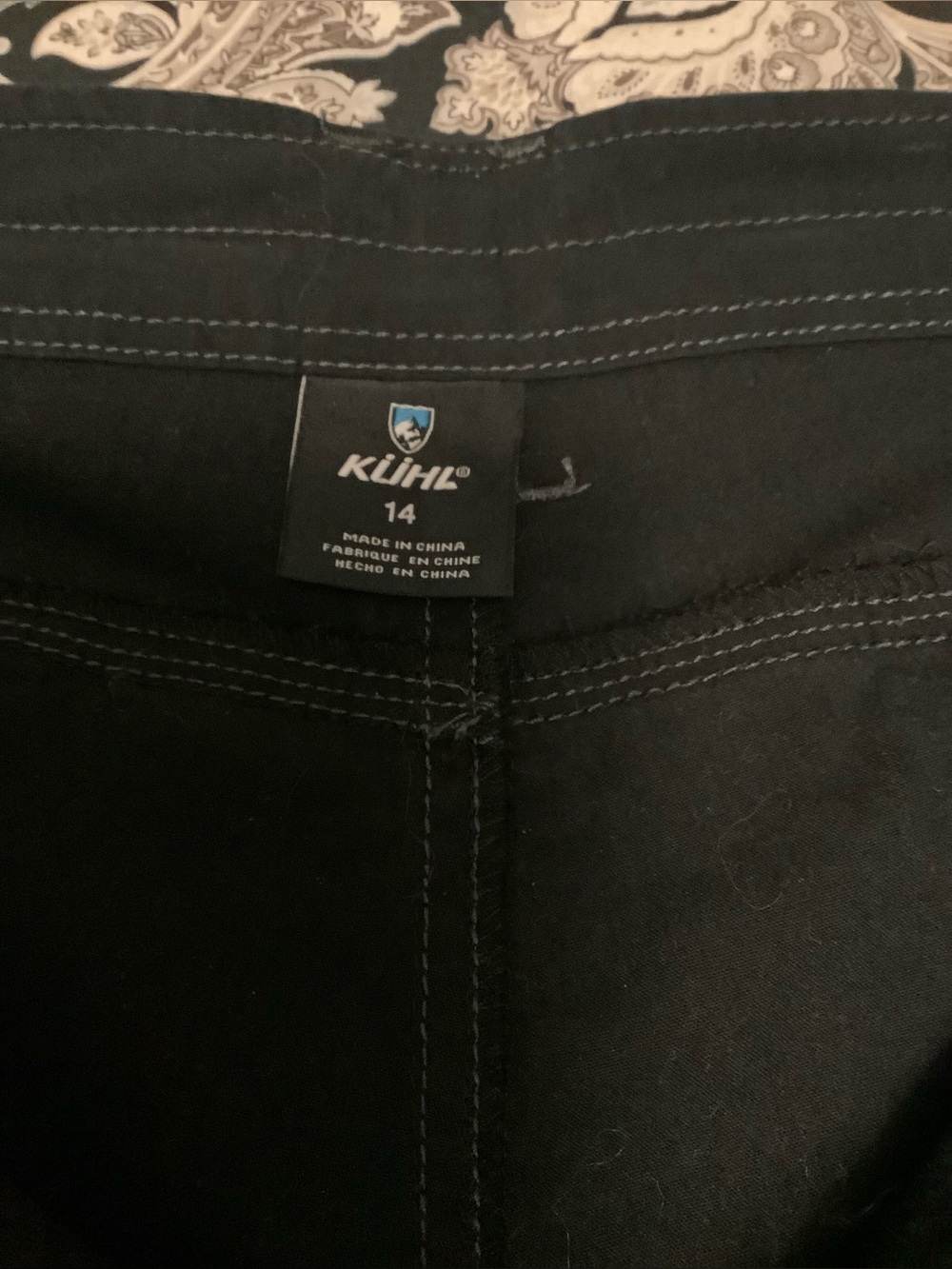 Women’s Kuhl Black shorts